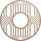 Ekena Millwork Empire Wood Fretwork Pierced Ceiling Medallion, Wood (Paint Grade), 38"OD x 13 7/8"ID x 3/8"T CMWP38X38X0375EPMF - alternate 1
